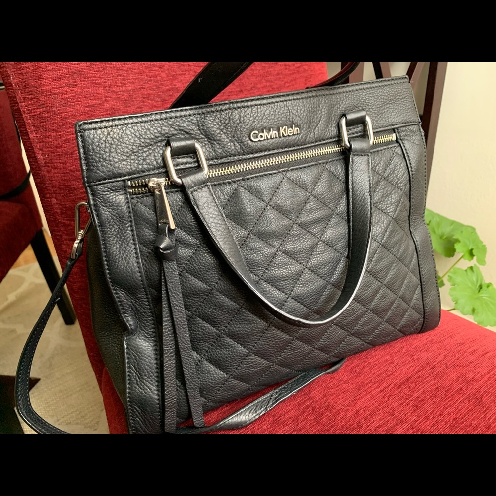 Calvin Klein Leather Handbag